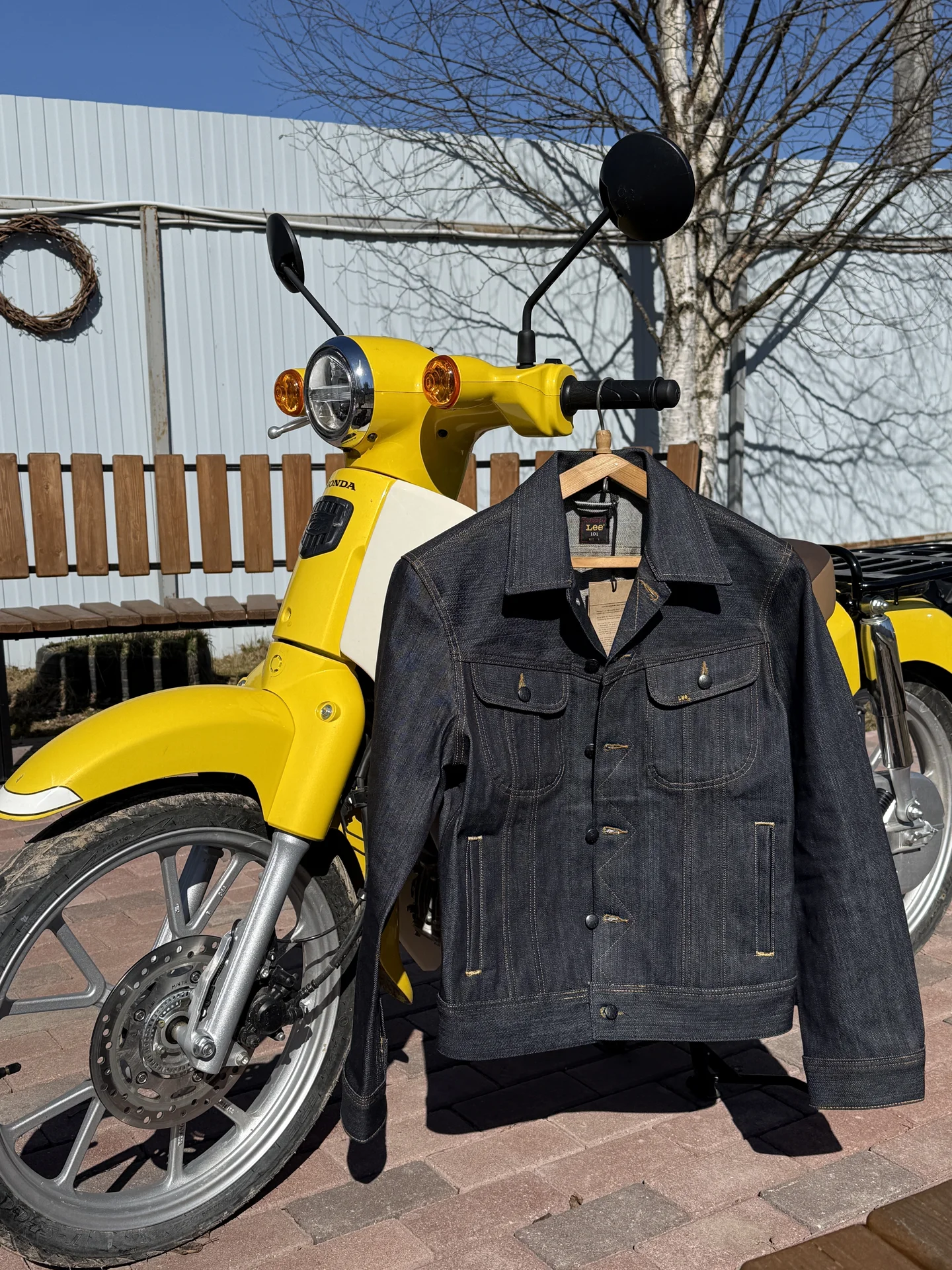 Джинсовая куртка Lee 101 rider jacket dry bly - изображение 1