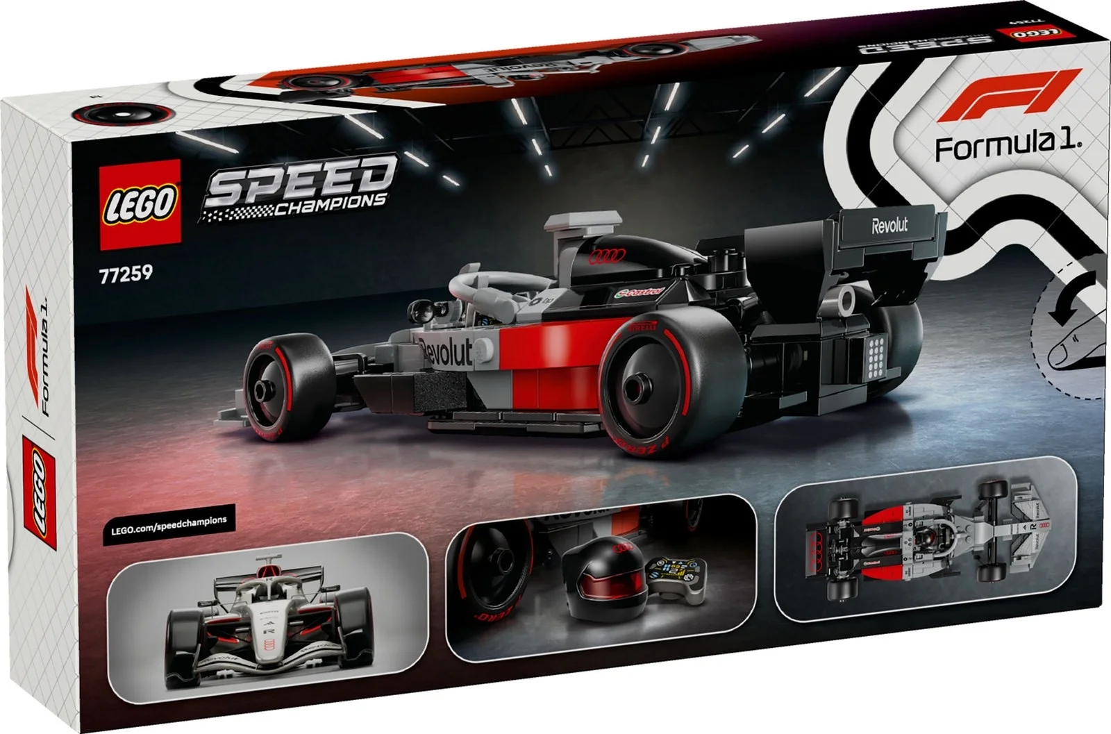 Lego 77259 Audi Revolut F1 R26 2026 - миниатюра 6