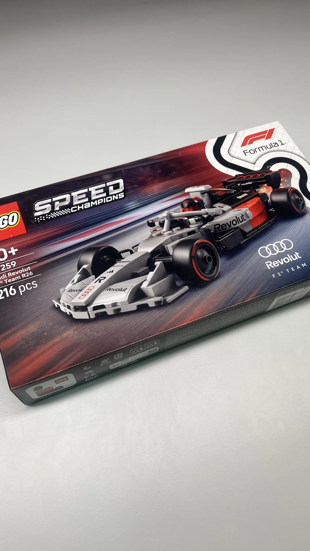 Lego 77259 Audi Revolut F1 R26 2026 - изображение 1
