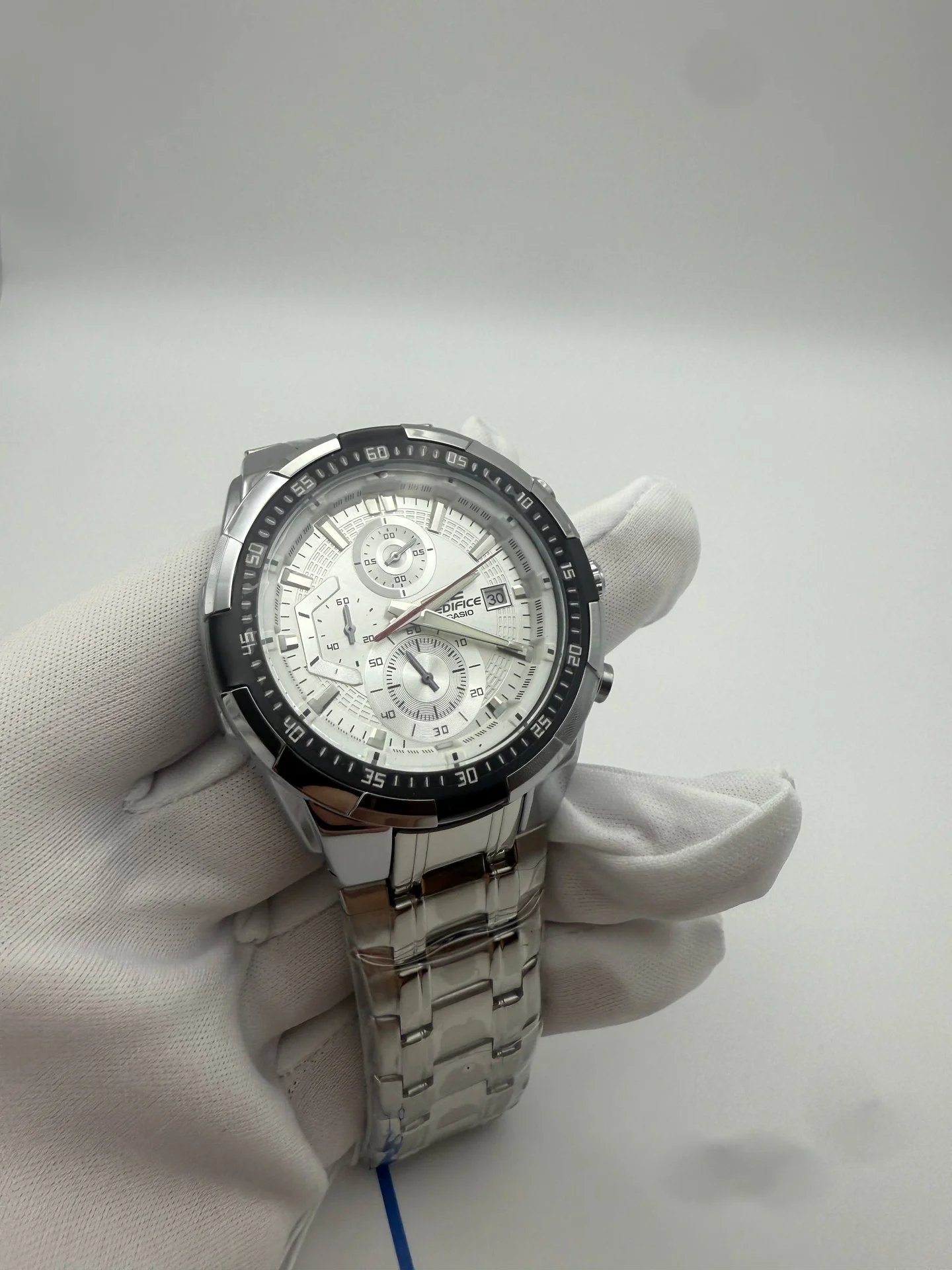 Часы мужские casio Edifice Chronograph Black - миниатюра 2