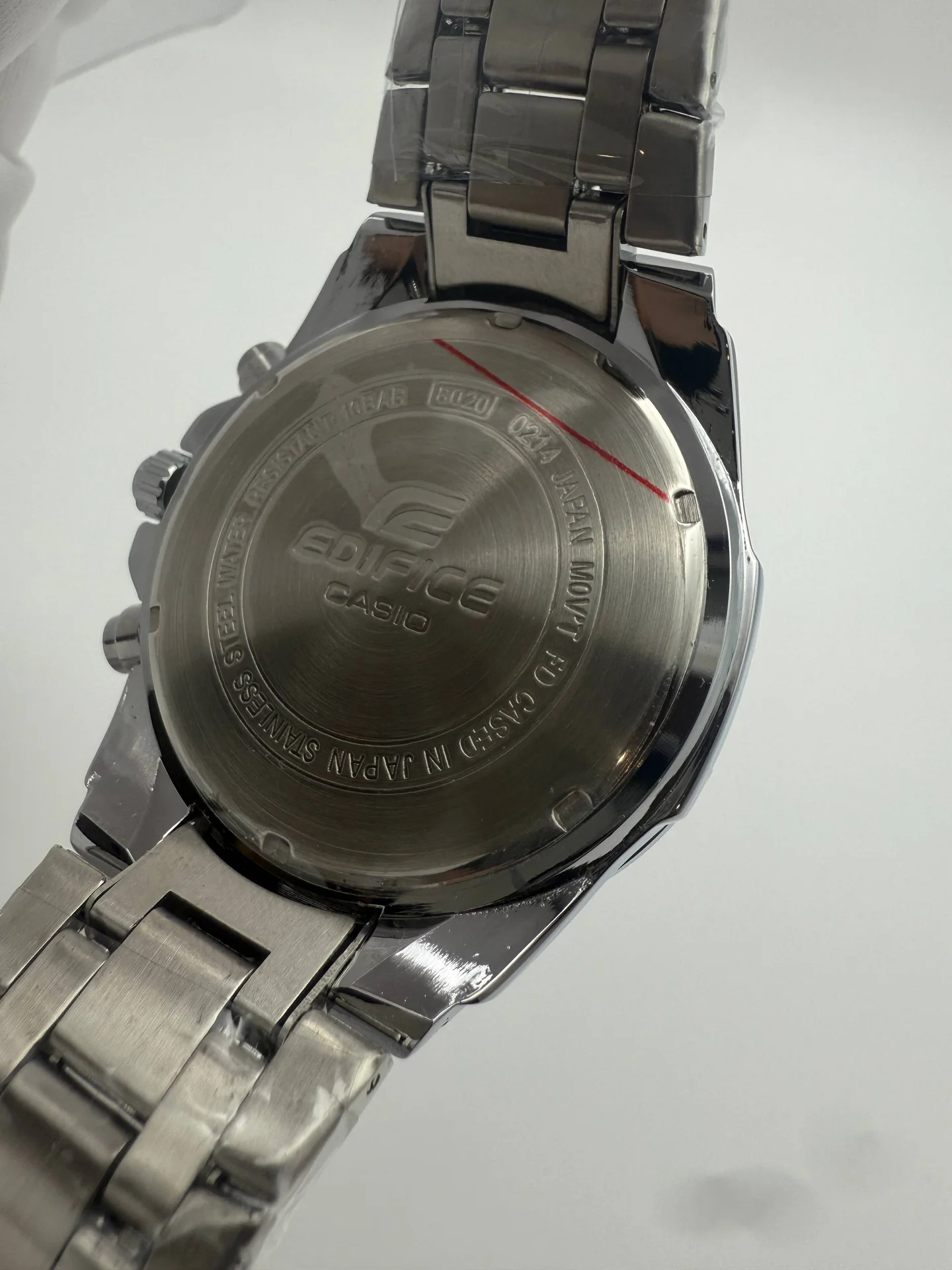 Часы мужские casio Edifice Chronograph Black - миниатюра 4