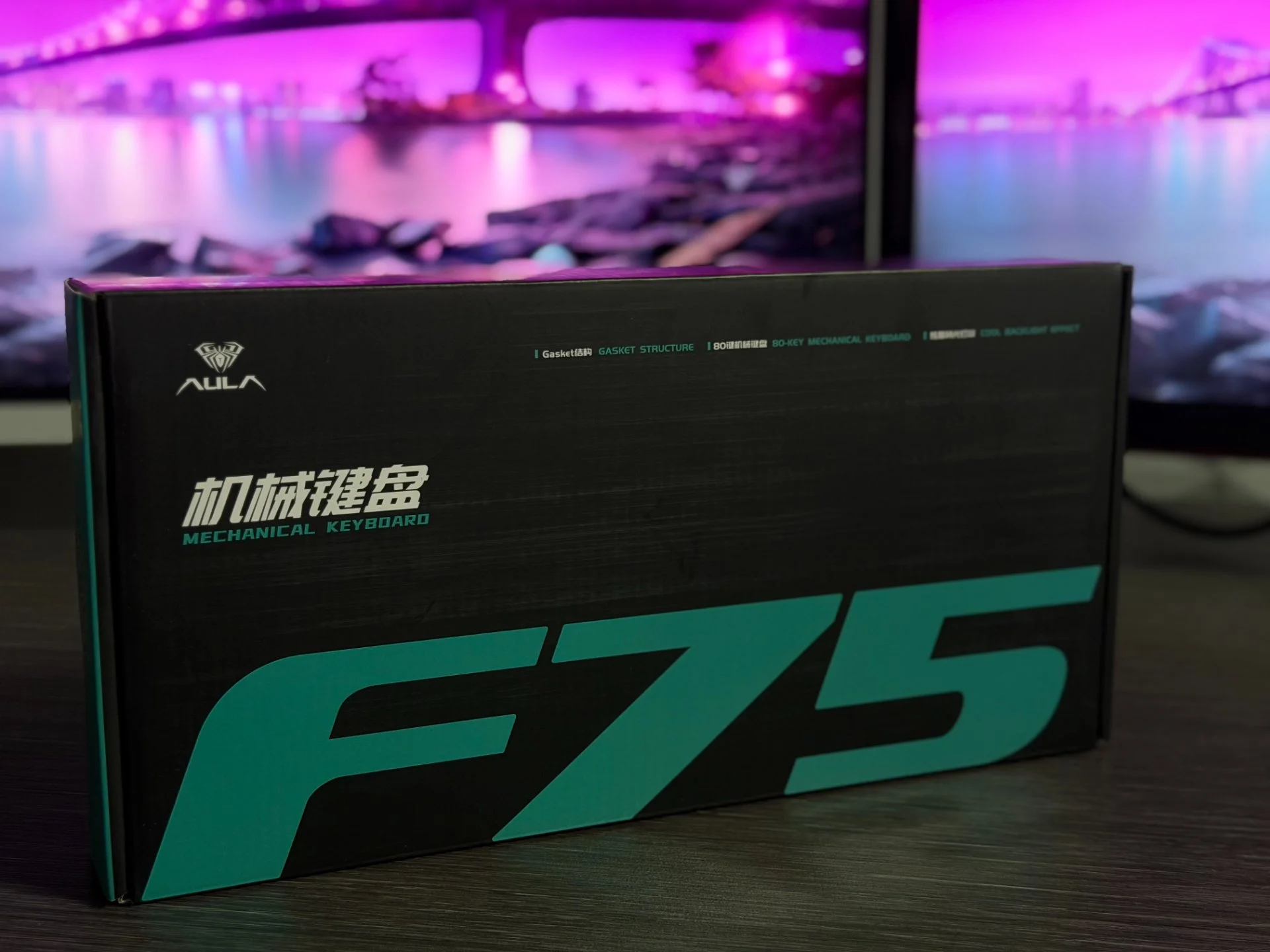 Новая Игровая Клавиатура Aula F75 Черная - миниатюра 7