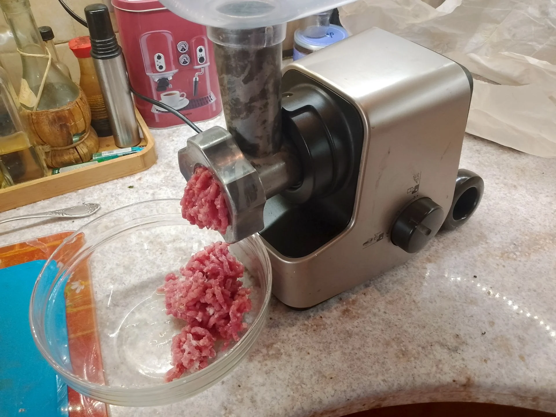 Moulinex HV6 мясорубка кухонный комбайн миксер - миниатюра 10