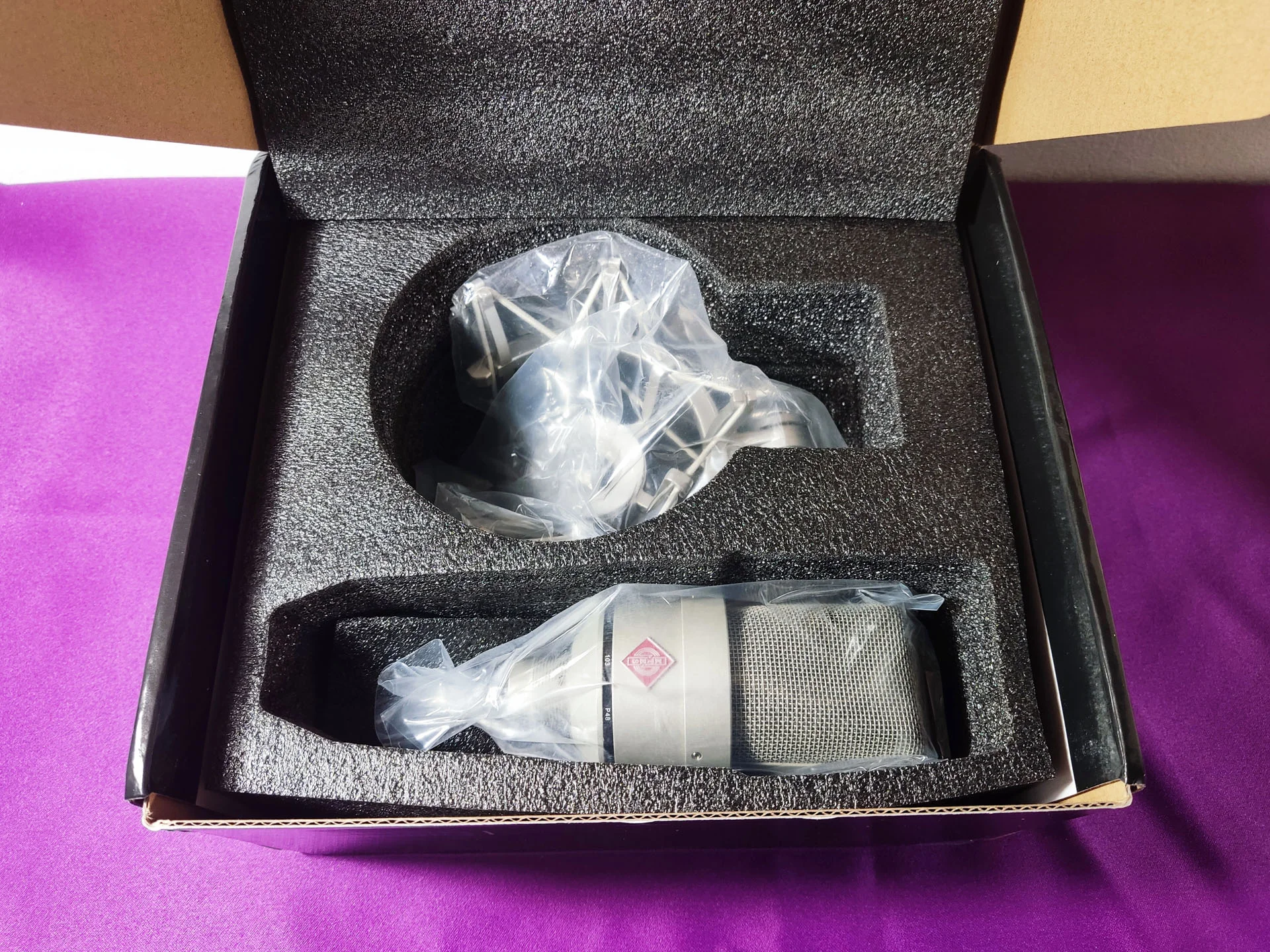 Студийный микрофон + кабель XLR + паук - миниатюра 10
