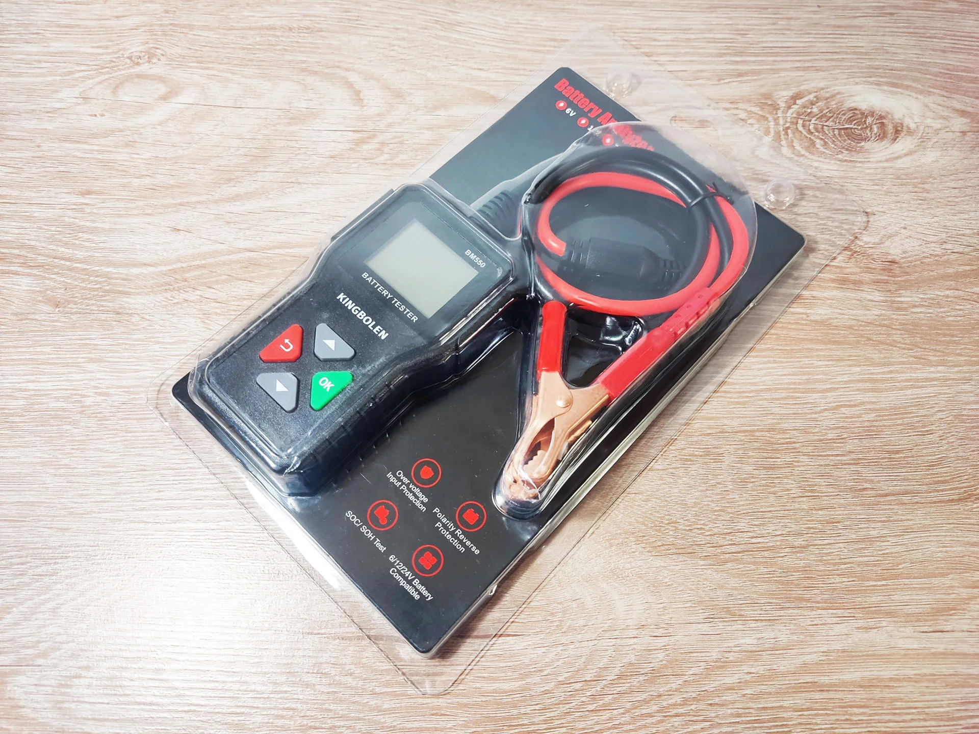 Тестер аккумуляторов 6V/12V/24V - миниатюра 10