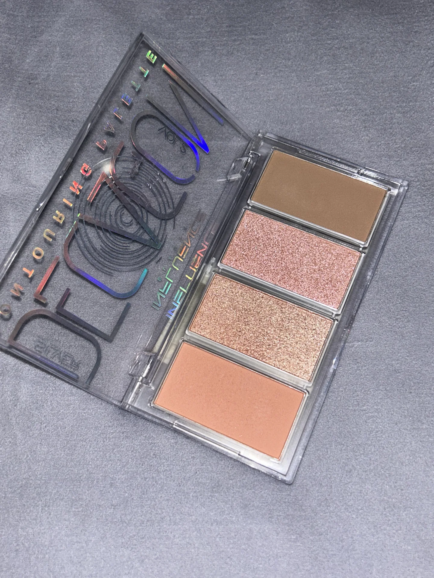 Палетка для лица Influence Beauty Silver Decagon - миниатюра 2