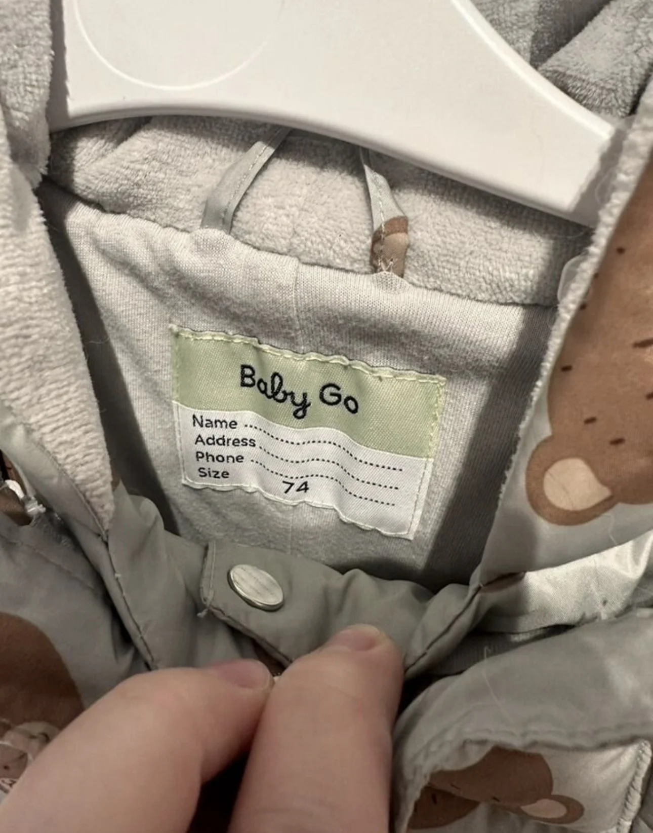 Зимний комбинезон babygo - миниатюра 2