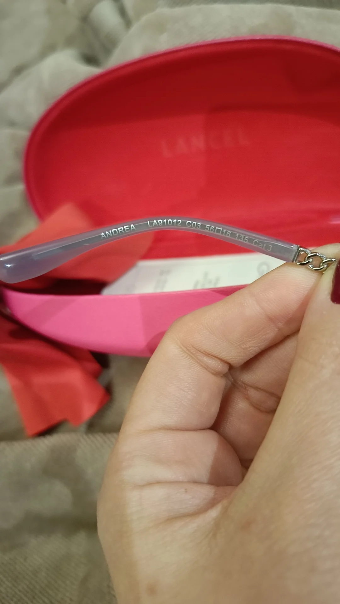 Очки lancel новые - миниатюра 4