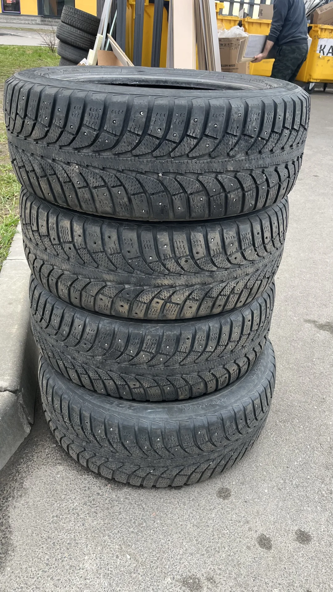 Зимние шины 255/55 r17 - изображение 1