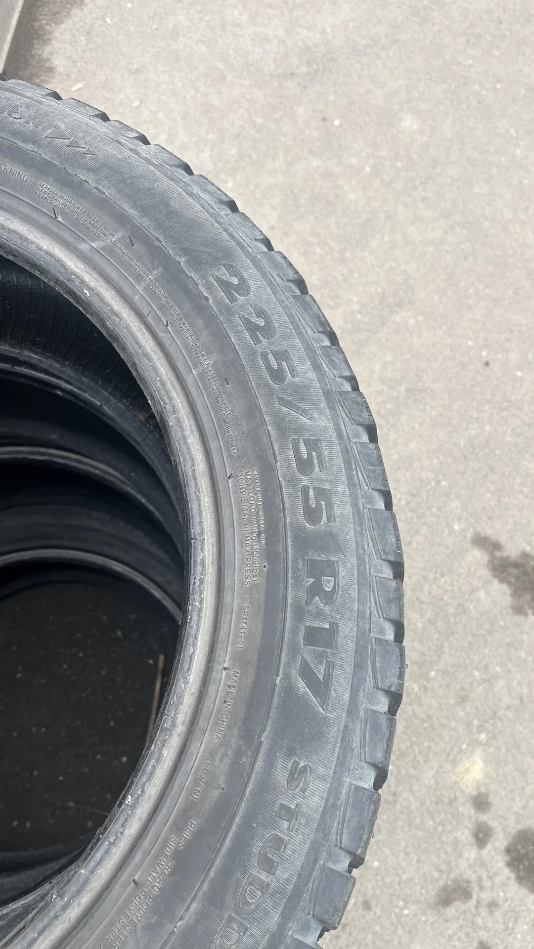 Зимние шины 255/55 r17 - миниатюра 4