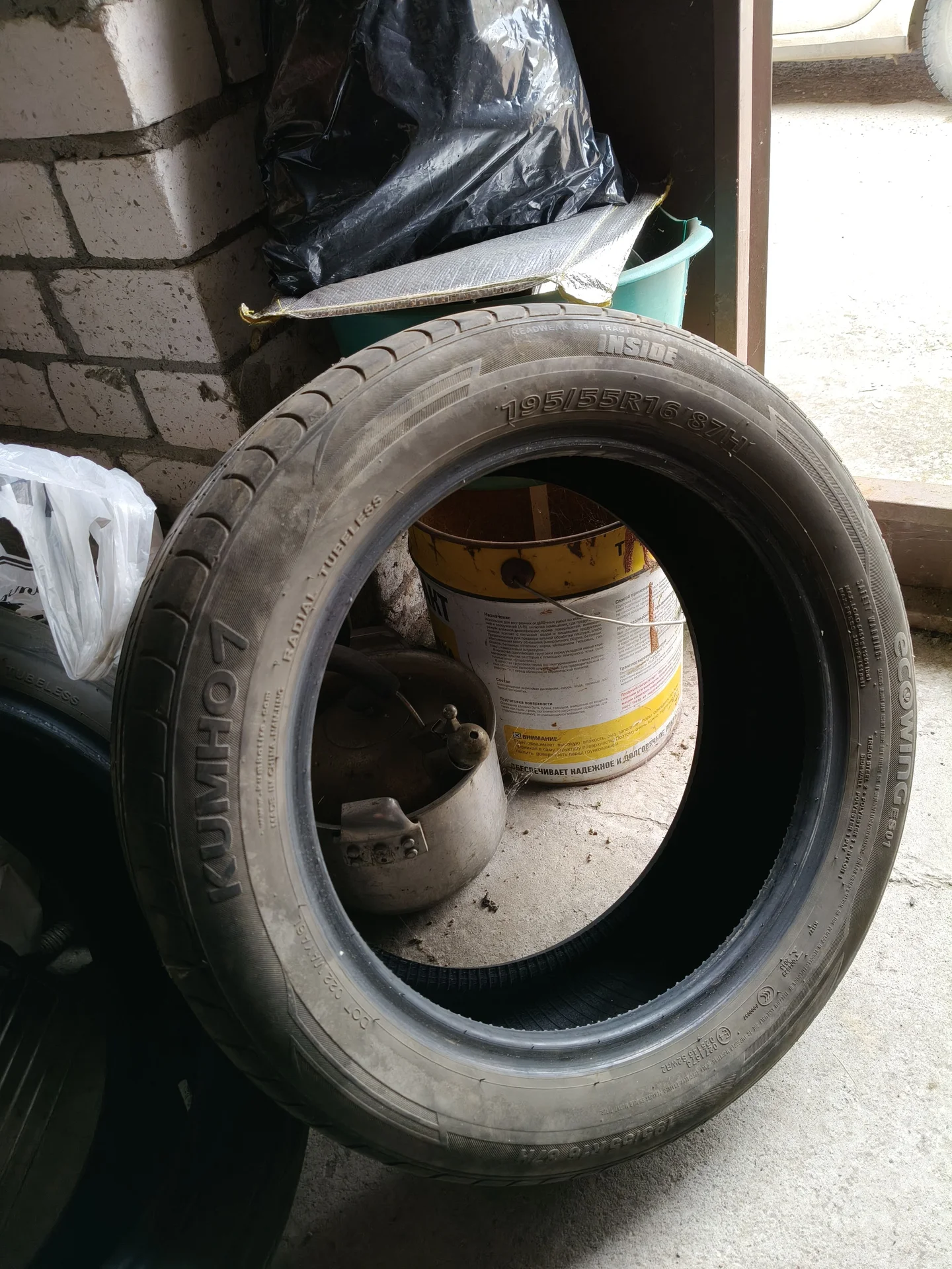 Шины Kumho ecowing ES01 16r - миниатюра 3
