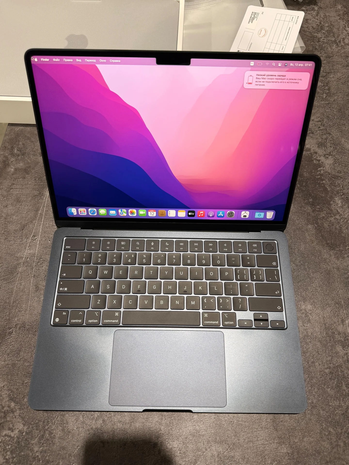 Apple MacBook Air 13 m2 16/256 Midnight - миниатюра 8
