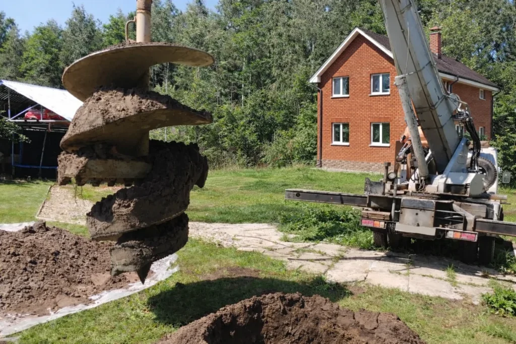 Бурение колодцев техникой ,копка колодцев ,септики - миниатюра 7