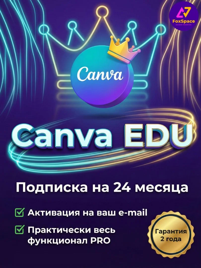 Подписка Canva PRO,Лицензия EDU, 1 год и 2 года - миниатюра 3