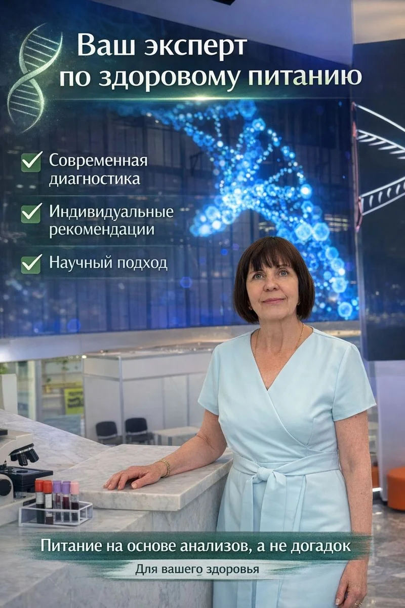 Нутрициолог. Коррекция веса, питание, дефициты