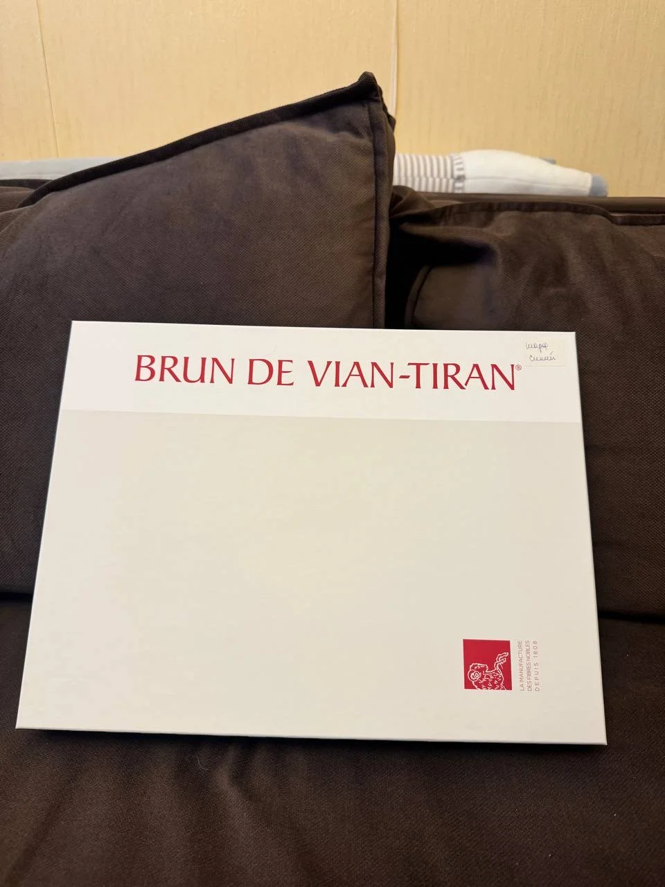 Палантин Brun de Vian-Tiran кашемировый 100х200см
