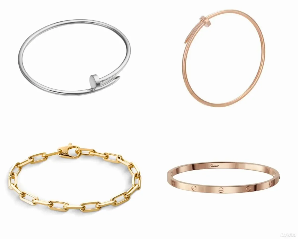 Браслеты Cartier 18k - изображение 1
