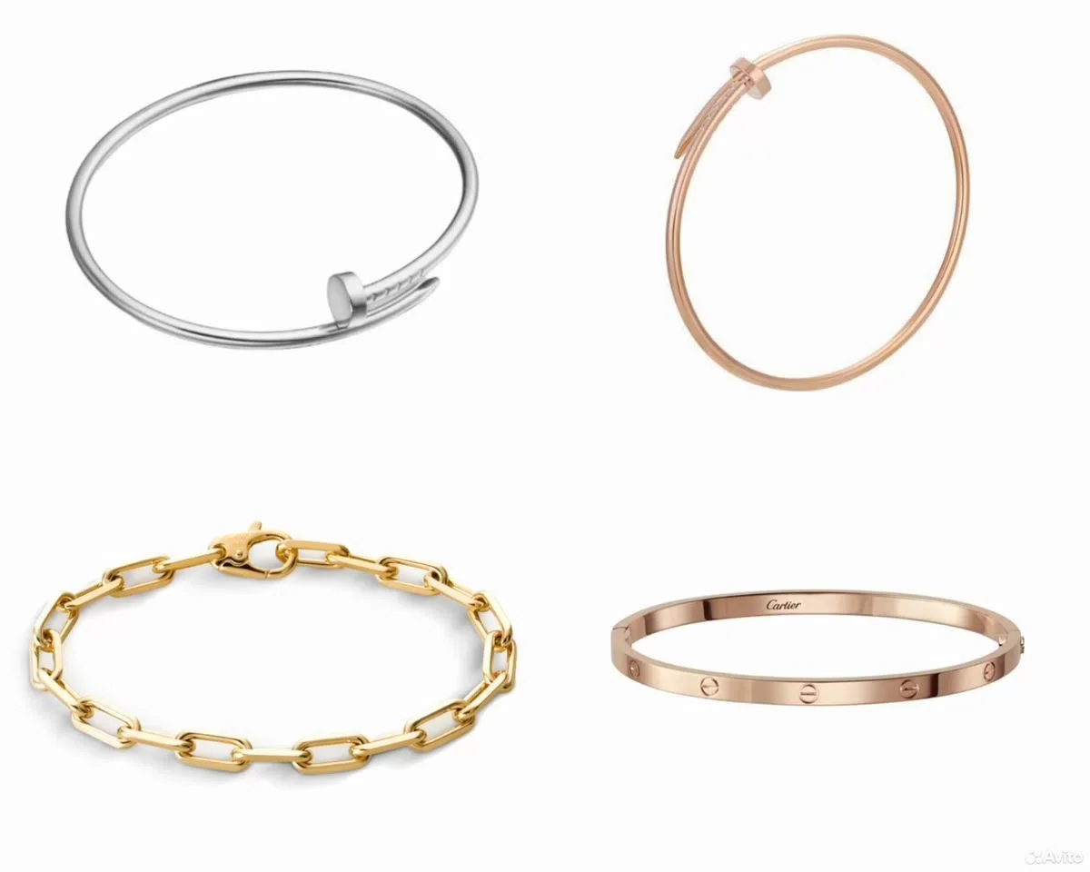 Браслеты Cartier 18k - изображение 1
