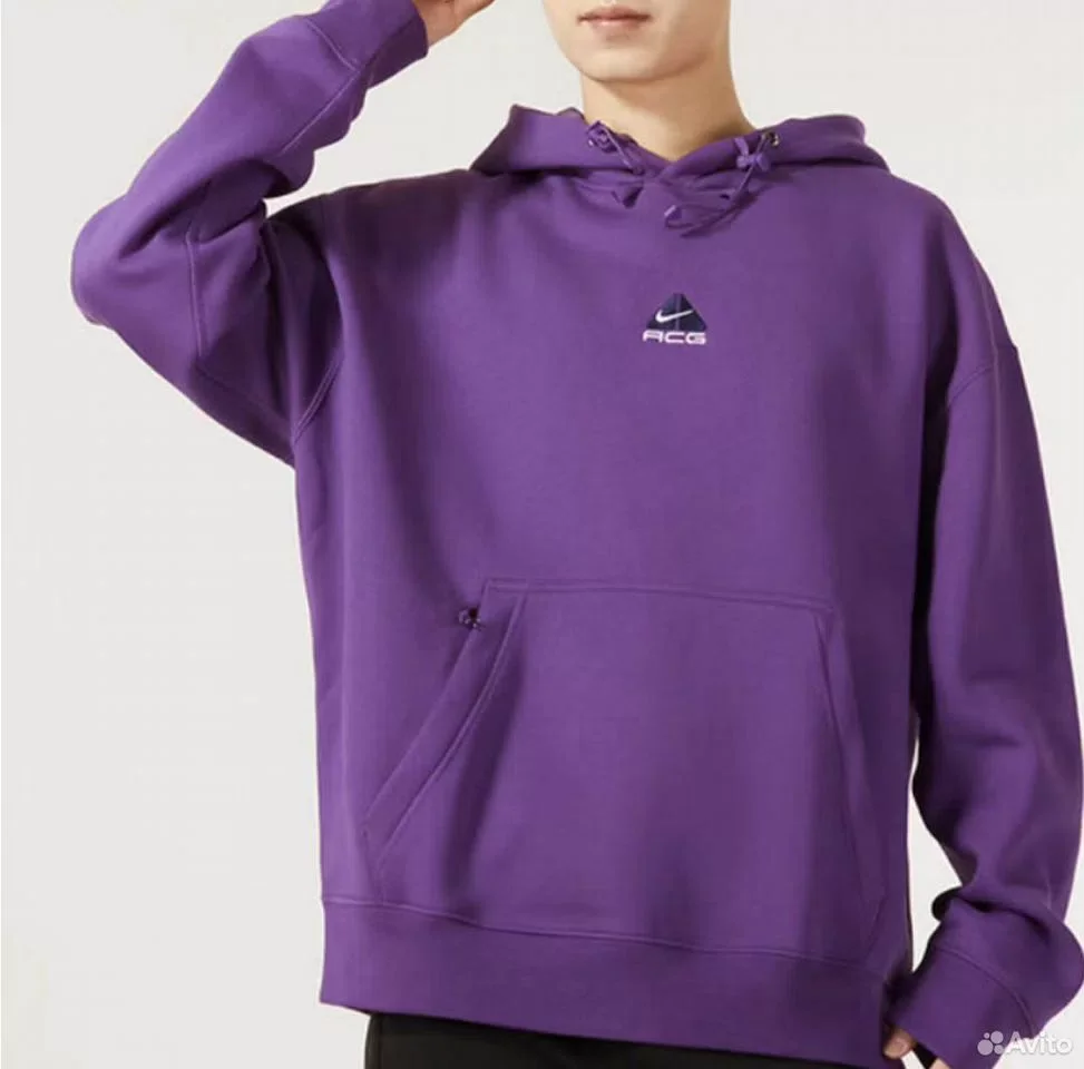 Толстовка Nike ACG Therma-Fit Purple - миниатюра 2