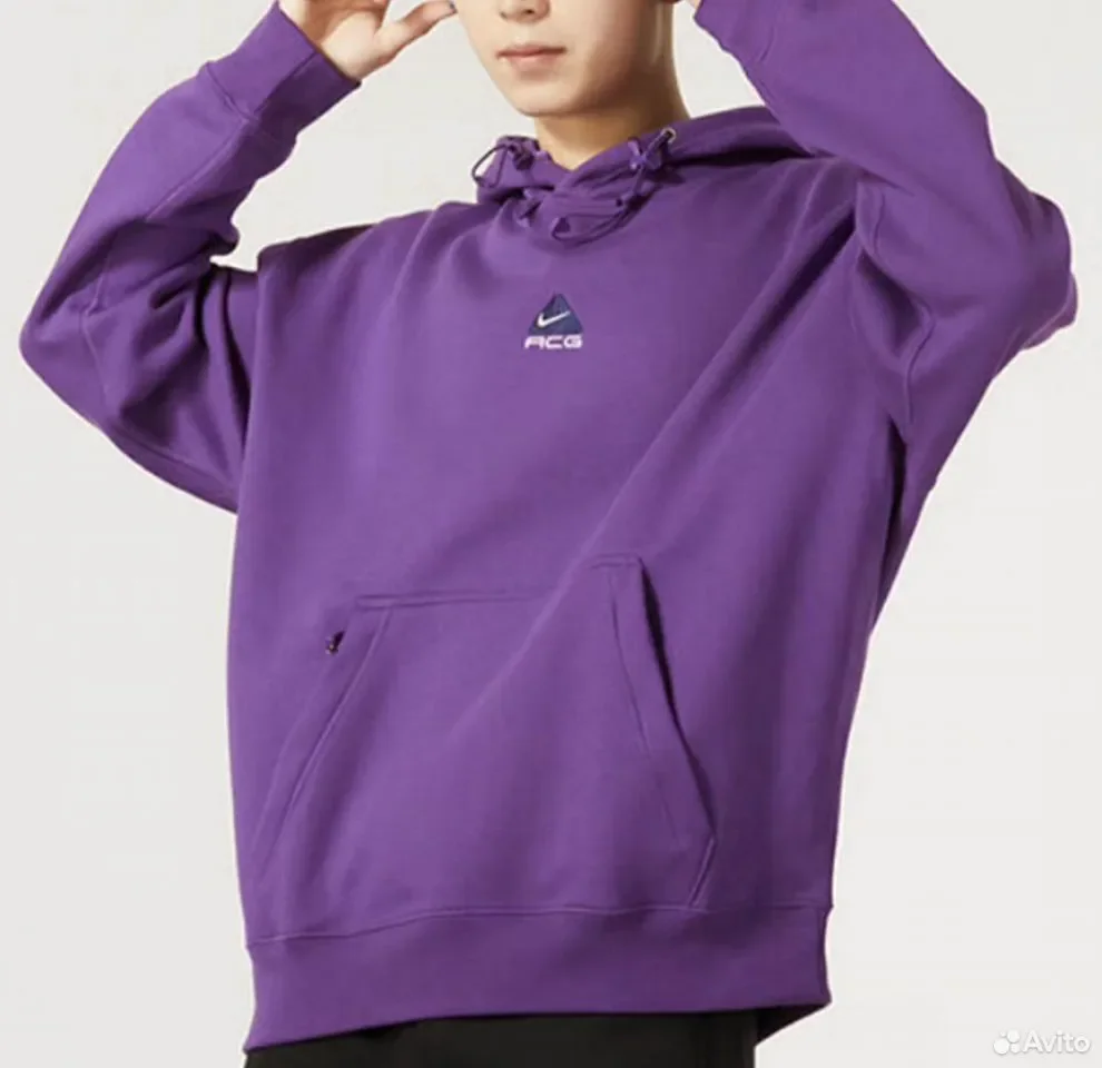 Толстовка Nike ACG Therma-Fit Purple - миниатюра 3