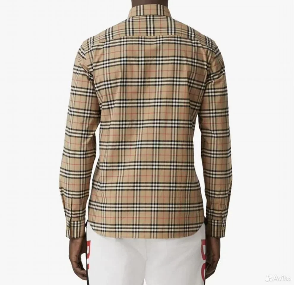 Рубашка Burberry Caxton Vintage Check SS20 - миниатюра 4
