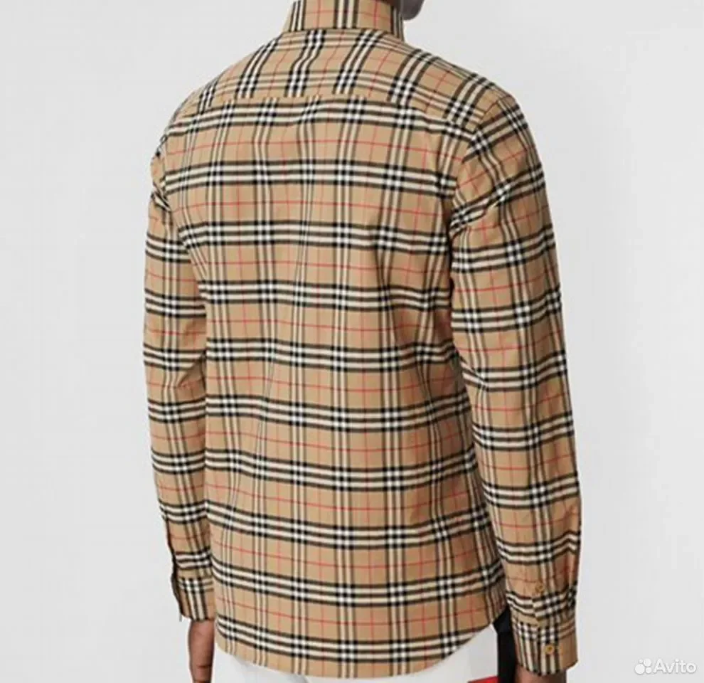 Рубашка Burberry Caxton Vintage Check SS20 - миниатюра 6