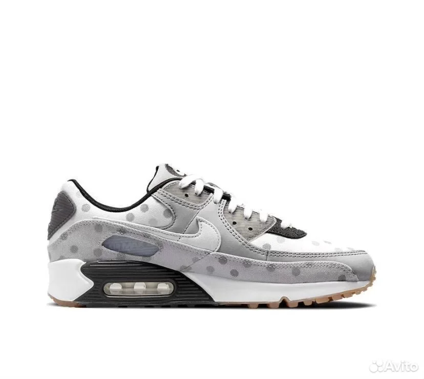 Кроссовки Nike Air Max 90 White Polka Dot - миниатюра 3
