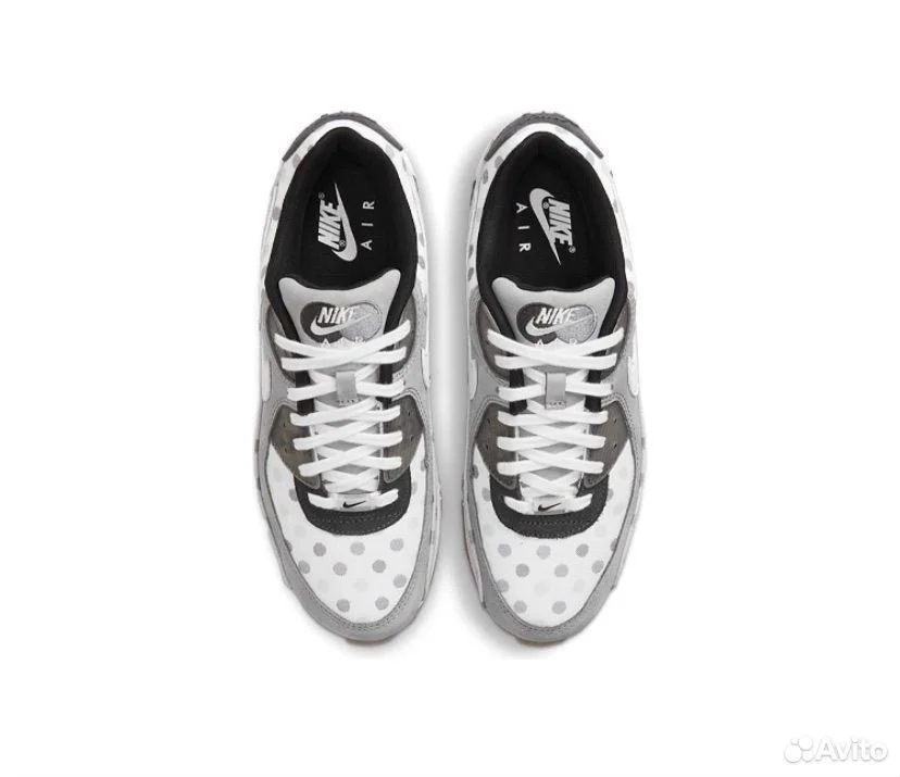Кроссовки Nike Air Max 90 White Polka Dot - миниатюра 4