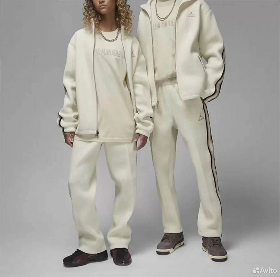 Кофта Jordan x A Ma Maniere Beige SS 23 - миниатюра 2