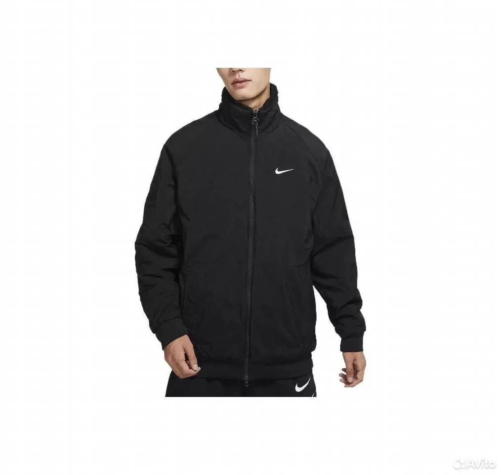 Шерпа черная Nike Logo - миниатюра 4