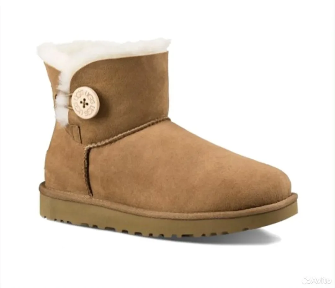 Ботинки UGG Bailey Button Mini 2 - миниатюра 2