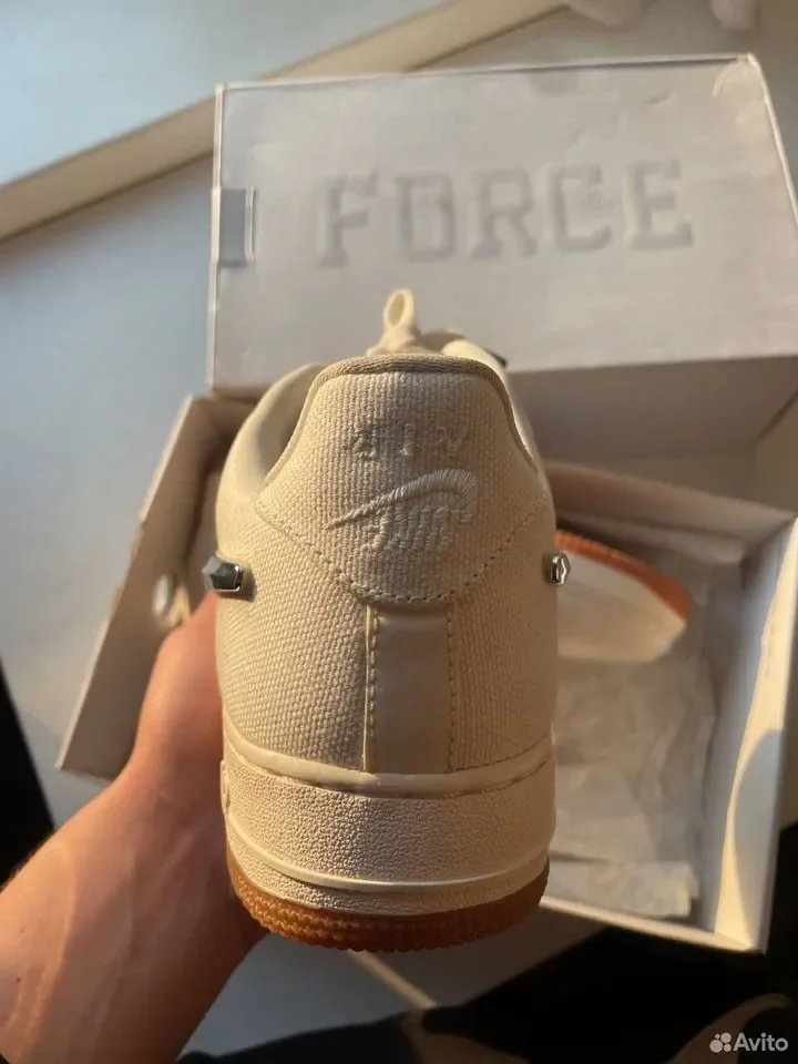 Кроссовки Travis Scott x Nike Air Force 1 Low - миниатюра 3