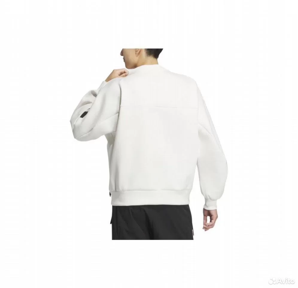 Свитшот Adidas Future Style Pre Sweatshirt White - миниатюра 3
