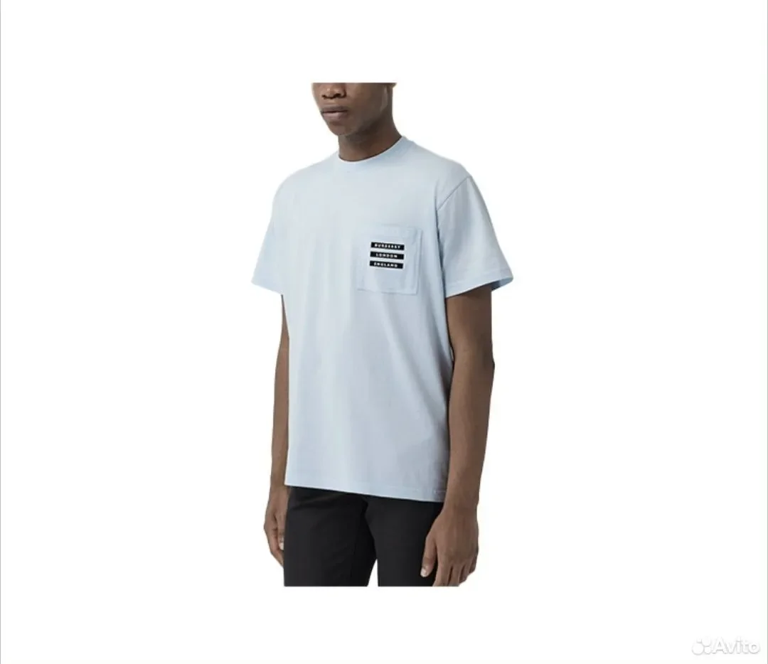 Футболка Burberry Statue Print - миниатюра 2