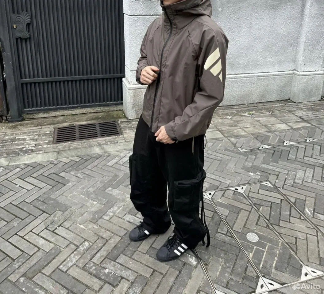 Ветровка Adidas Future Style Jacket 24 Dark Green - изображение 1