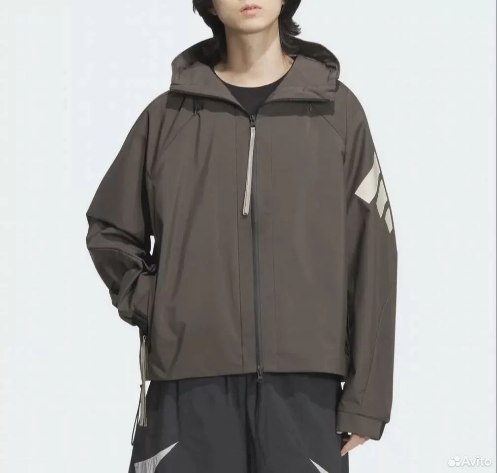 Ветровка Adidas Future Style Jacket 24 Dark Green - миниатюра 3