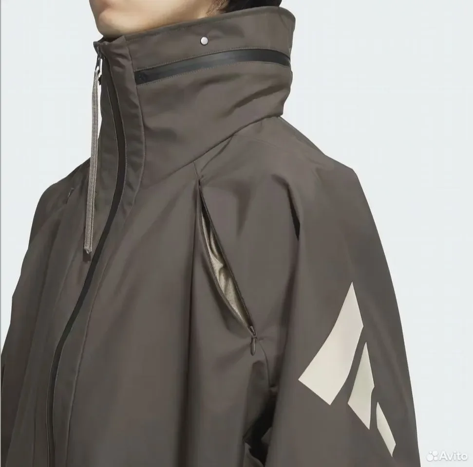 Ветровка Adidas Future Style Jacket 24 Dark Green - миниатюра 4