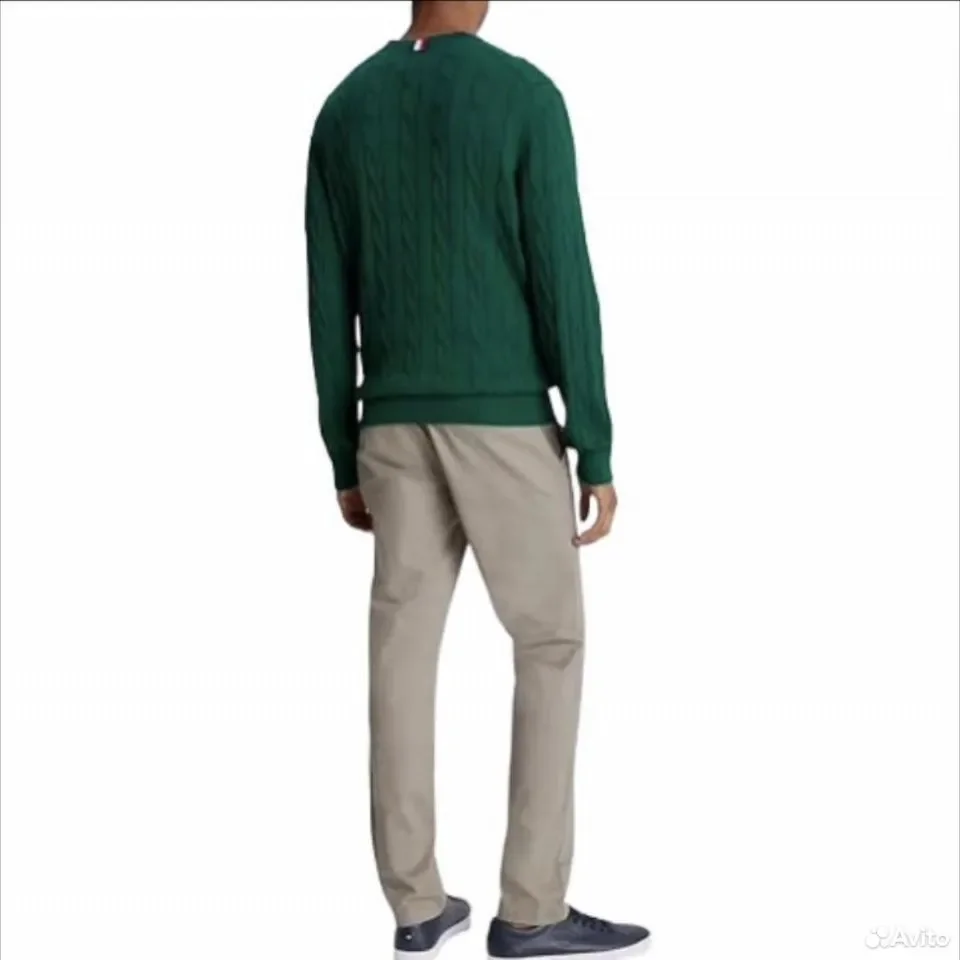 Свитер Tommy Hilfiger Green - миниатюра 3
