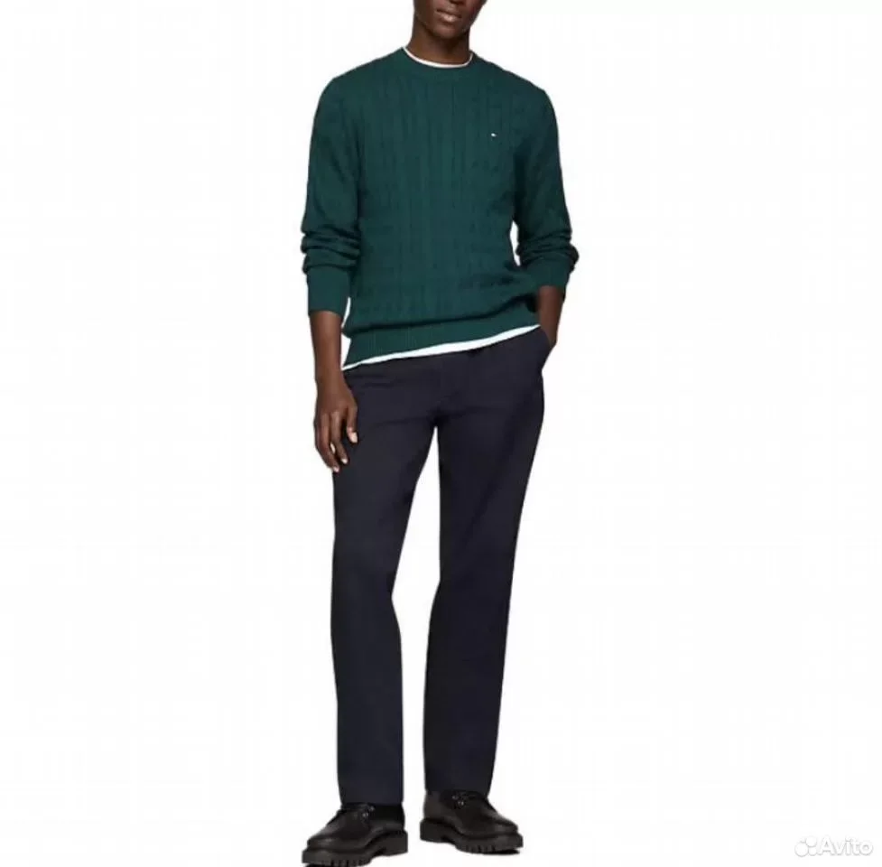 Свитер Tommy Hilfiger Green - миниатюра 4