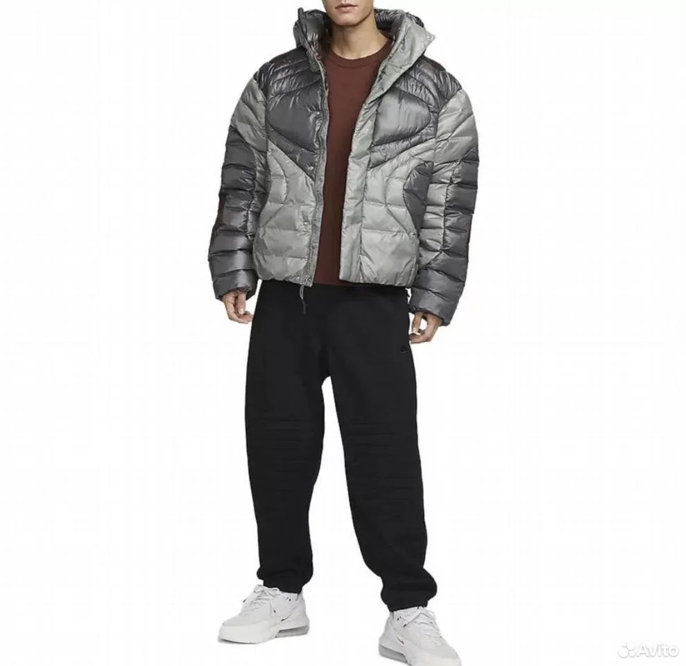 Куртка Nike Sportswear Therma-Fit ADV Grey - миниатюра 3