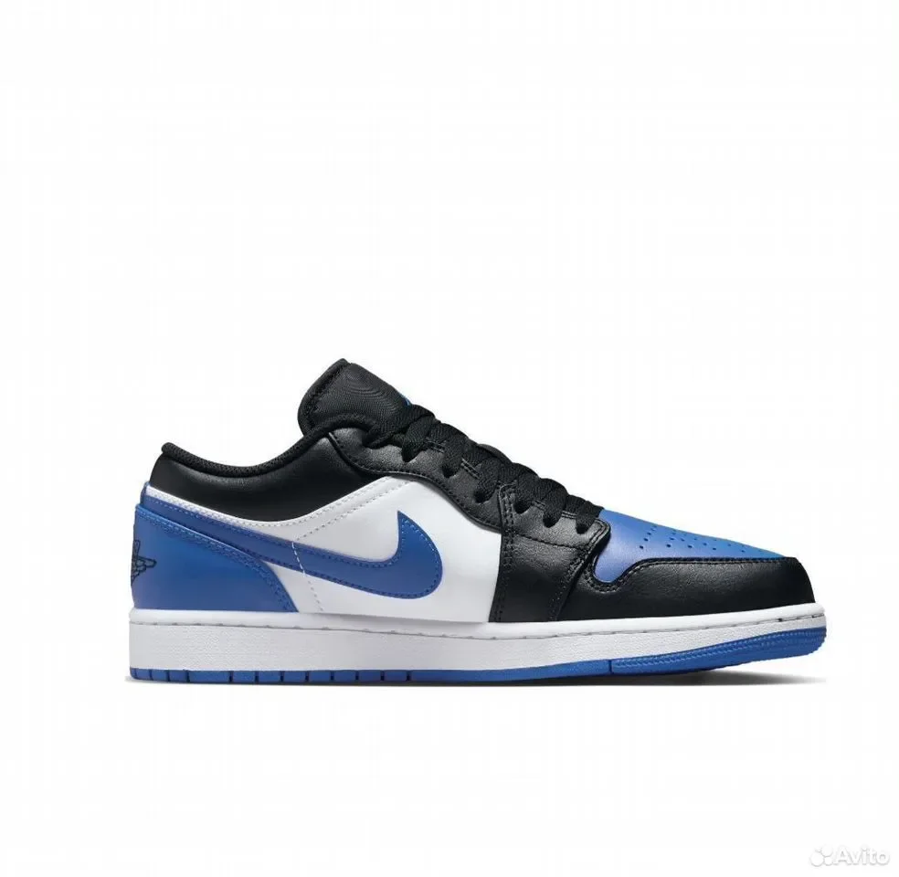 Кроссовки Nike Air Jordan 1 Low Royal Toe - миниатюра 3