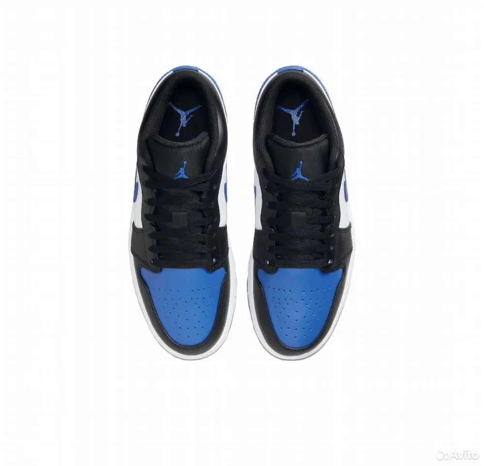 Кроссовки Nike Air Jordan 1 Low Royal Toe - миниатюра 4