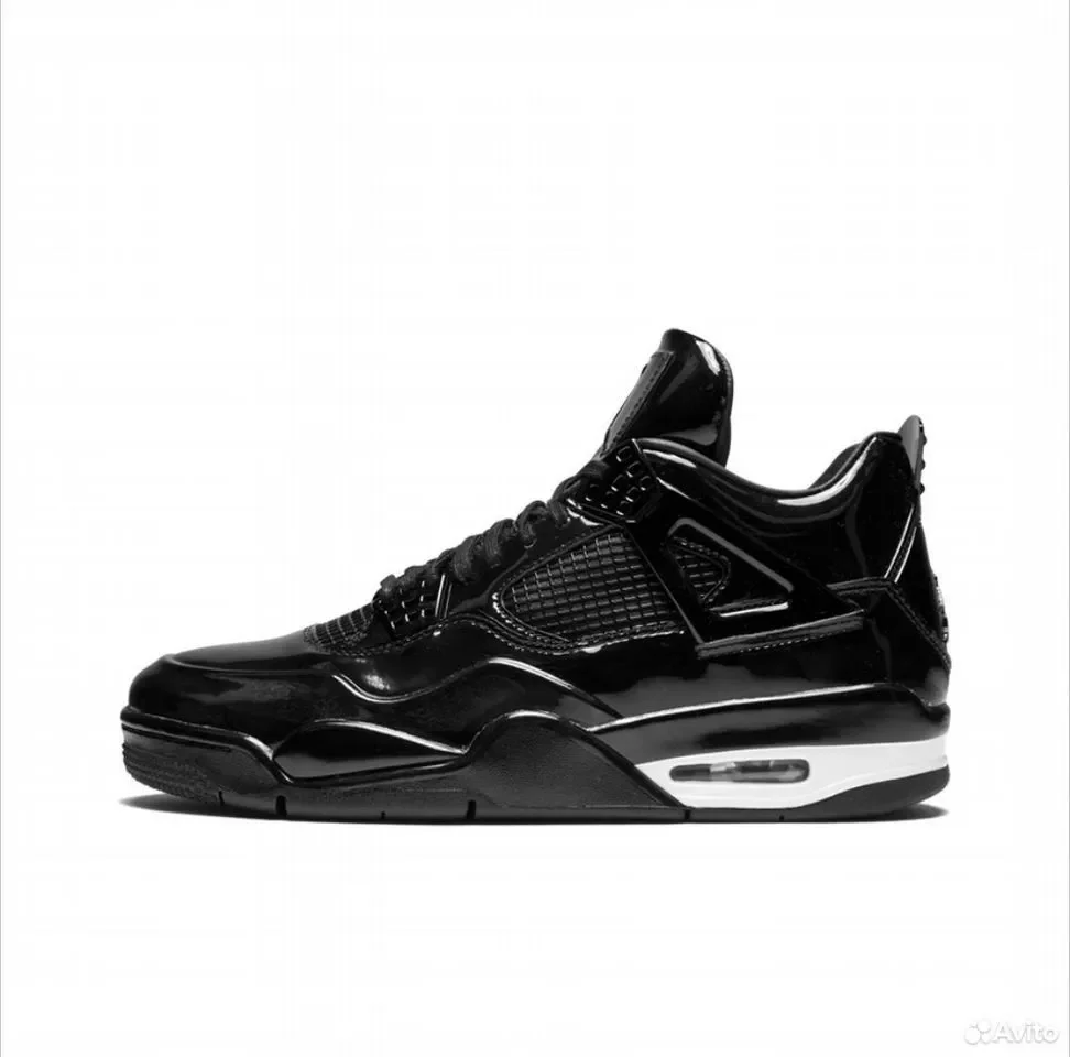 Кроссовки Nike Air Jordan 4 11Lab4 Black - миниатюра 2