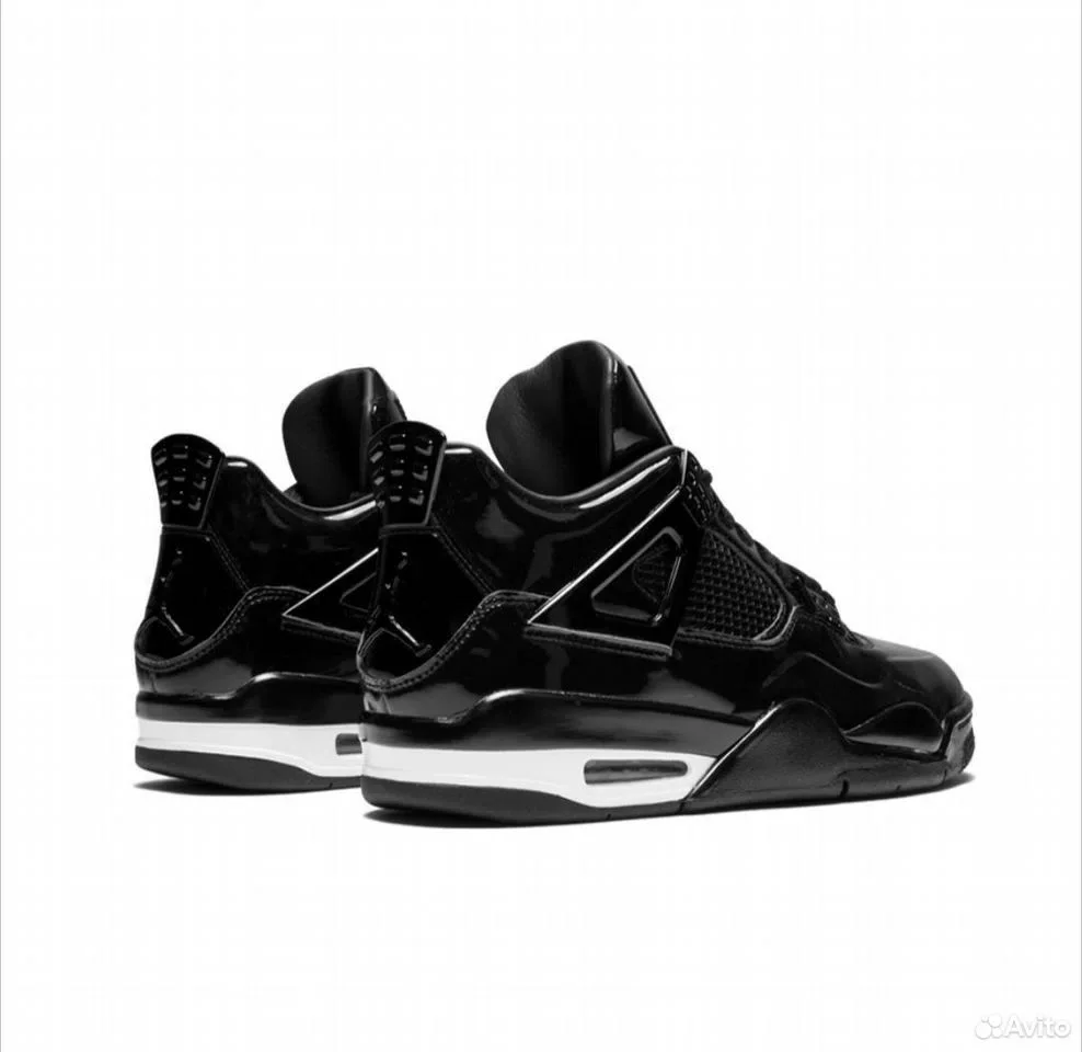 Кроссовки Nike Air Jordan 4 11Lab4 Black - миниатюра 3