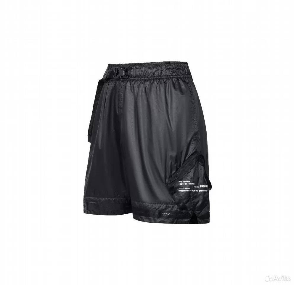 Шорты Jordan 23 Engineered Woven Black - миниатюра 2