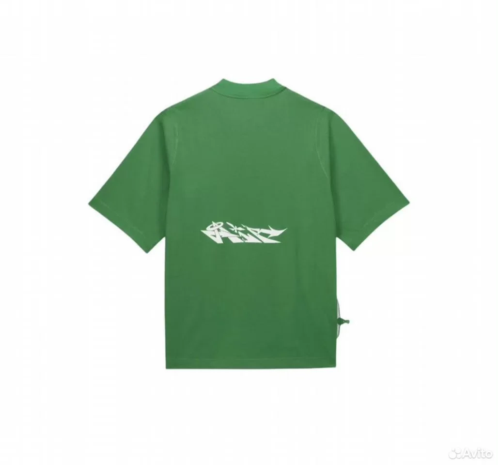 Футболка Nike x OFF-white Green Graffiti - миниатюра 2