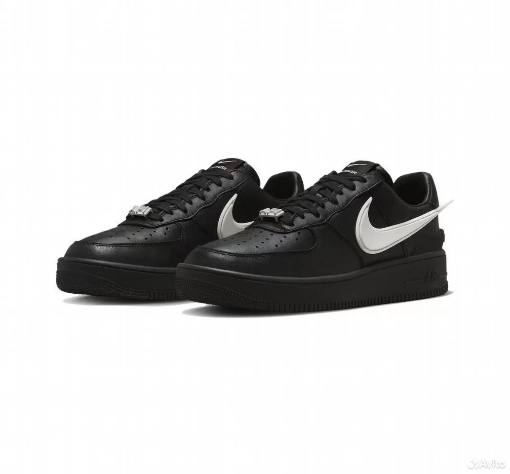 Кроссовки Ambush x Nike Air Force 1 Low black - миниатюра 2