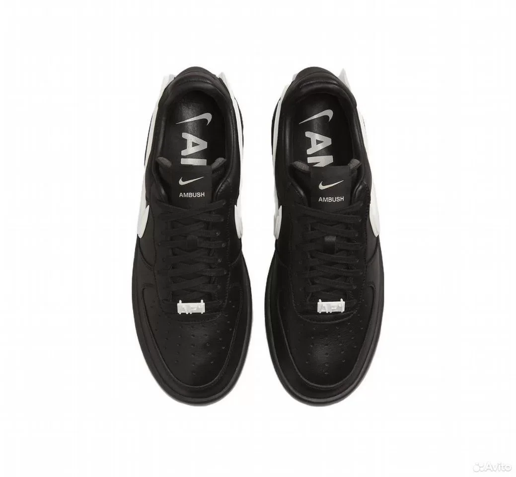 Кроссовки Ambush x Nike Air Force 1 Low black - миниатюра 3