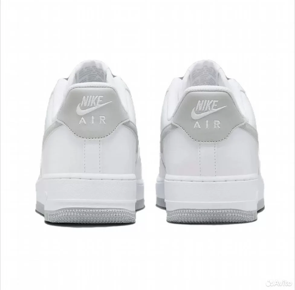 Кроссовки Nike Air Force 1 Low Grey Swoosh - миниатюра 5