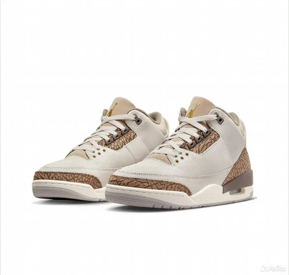 Кроссовки Nike Air Jordan 3 Orewood Brown - изображение 1